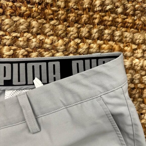 Puma Chino Men’s Shorts Performance Gray (40 Men’s) - Picture 6 of 9